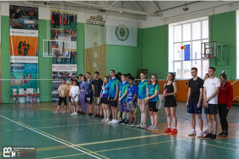 Студенты ВолгГМУ стали победителями и призерами в соревнованиях по бадминтону