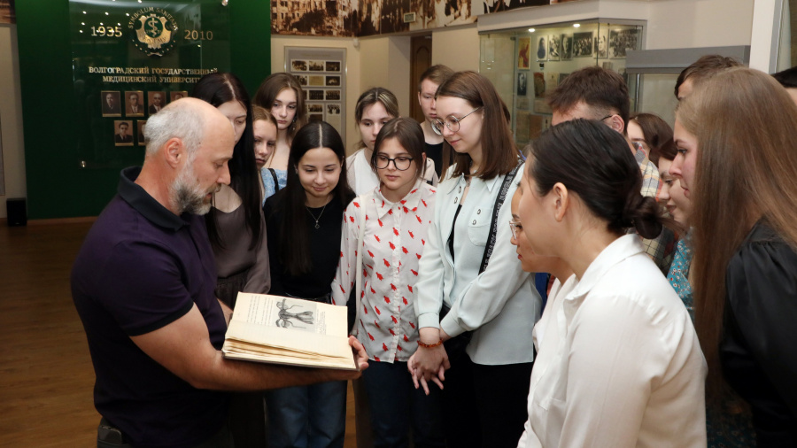 Цифровой музей ВолгГМУ удостоен «золота»