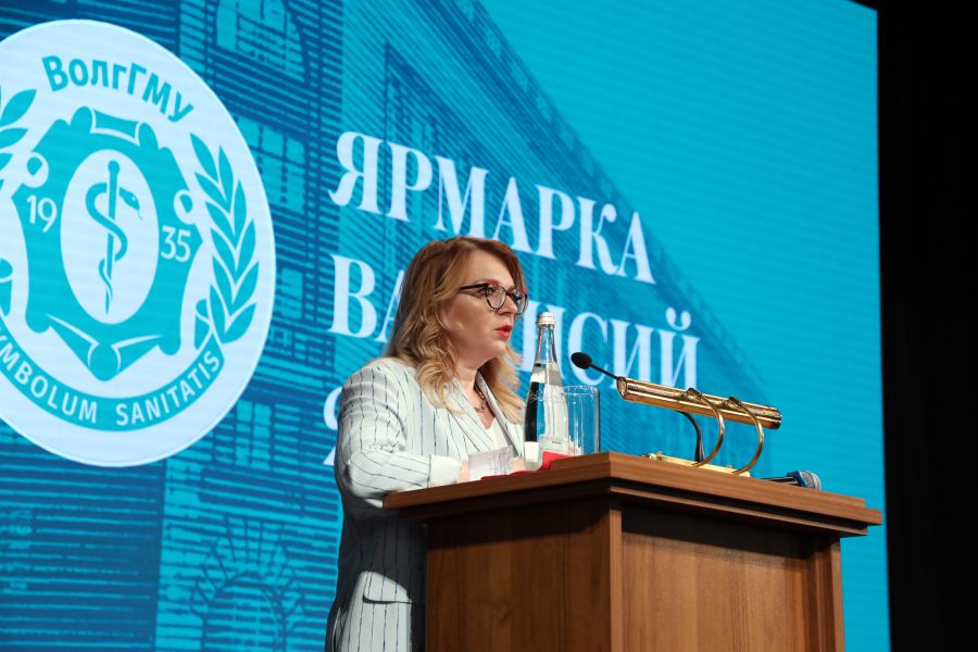 Ярмарка вакансий ВолгГМУ: около 500 ординаторов и выпускников лечебного и педиатрического факультетов встретились с работодателями