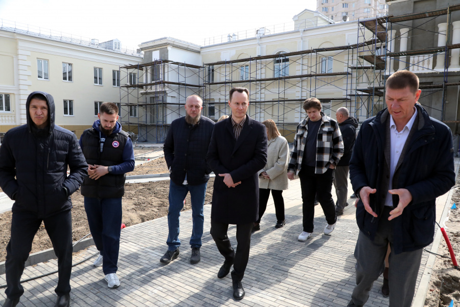 Готовность помещений многопрофильного медицинского центра ВолгГМУ на Советской - 90 процентов 