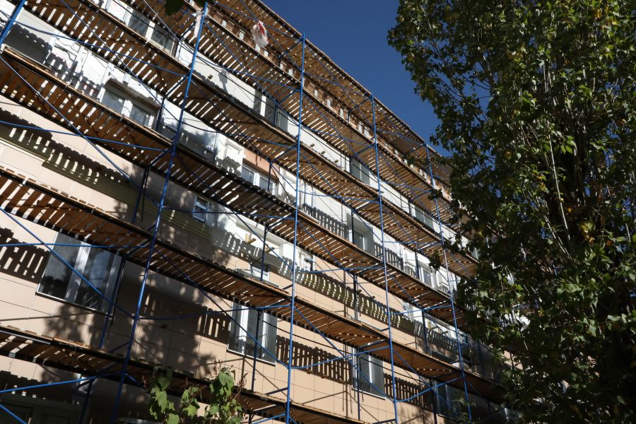В Ворошиловском районе впервые капитально ремонтируется учебный корпус ВолгГМУ