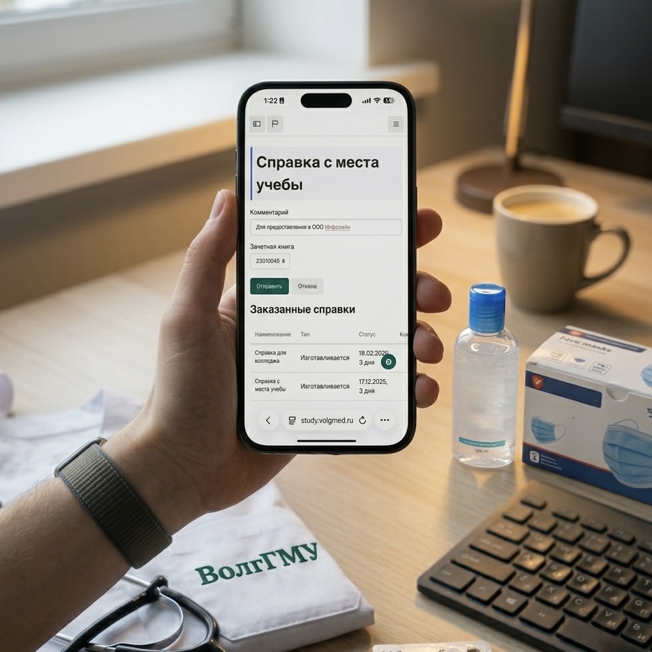 Цифровая среда становится удобнее - запущен сервис электронных справок для студентов
