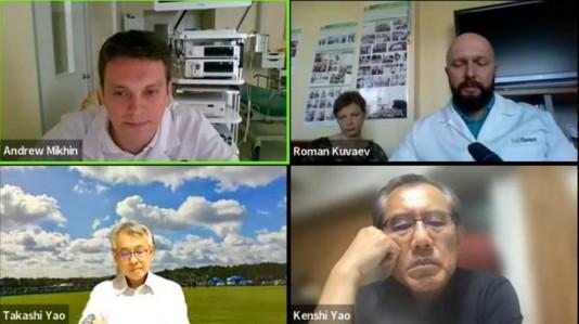 Студенты Молодежного научного общества ВолгГМУ приняли участие в эндоскопической телеконференции Студенты Молодежного научного общества ВолгГМУ приняли участие в эндоскопической телеконференции