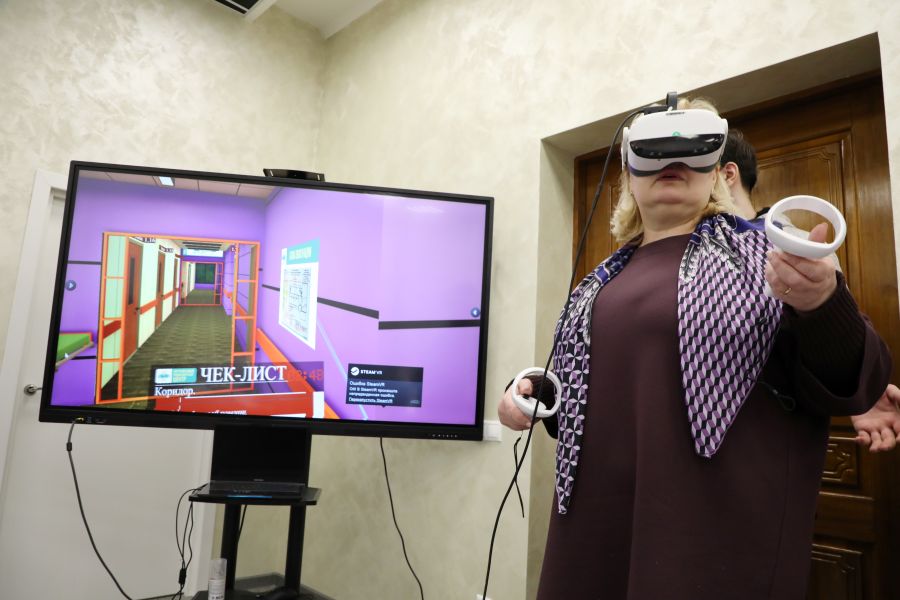 В ВолгГМУ начались тренинги с использованием VR-тренажеров