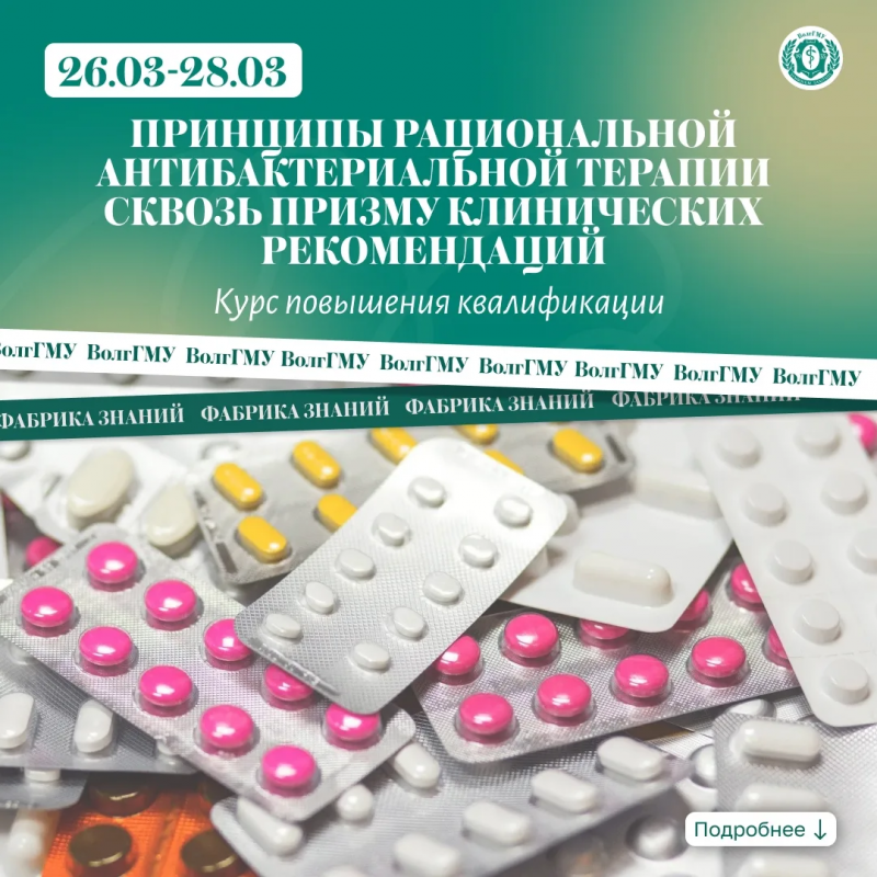 Принципы рациональной антибактериальной терапии сквозь призму клинических рекомендаций