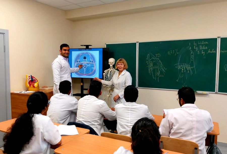 Студенты ВолгГМУтеперь смогут изучать анатомию на смарт-телевизорах