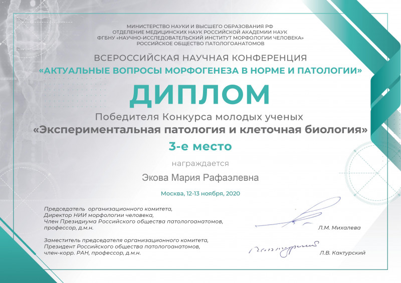 Сотрудники кафедры патологической анатомии и кафедры фармакологии и фармации Института НМФО приняли активное участие во Всероссийской научной конференции с международным участием Сотрудники кафедры патологической анатомии и кафедры фармакологии и фармации Института НМФО приняли активное участие во Всероссийской научной конференции с международным участием