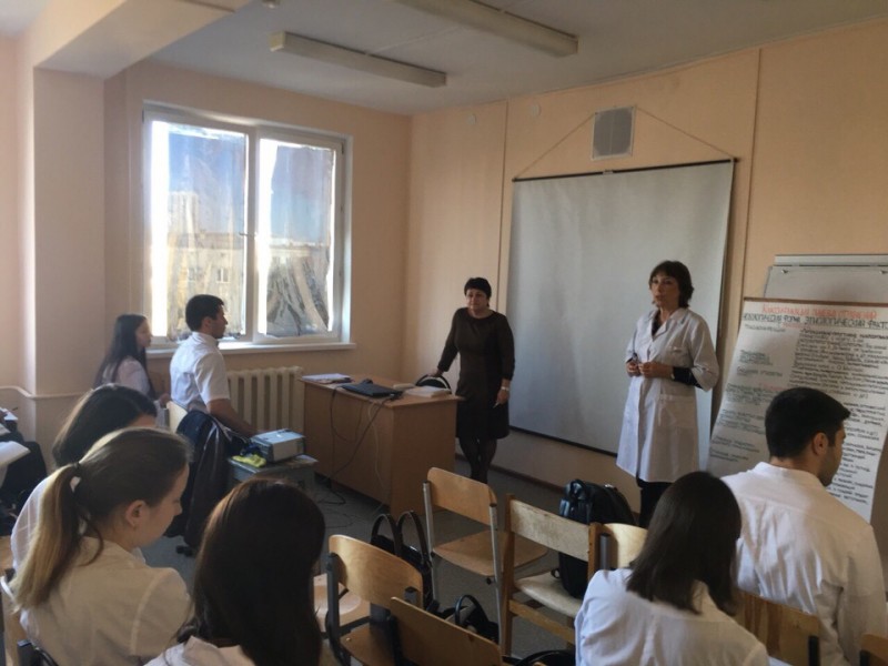 Шестикурсники МПД встретились с главным государственным санитарным врачом Волгоградской области