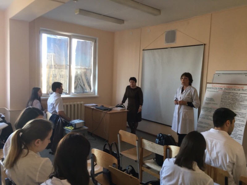 Шестикурсники МПД встретились с главным государственным санитарным врачом Волгоградской области Шестикурсники МПД встретились с главным государственным санитарным врачом Волгоградской области