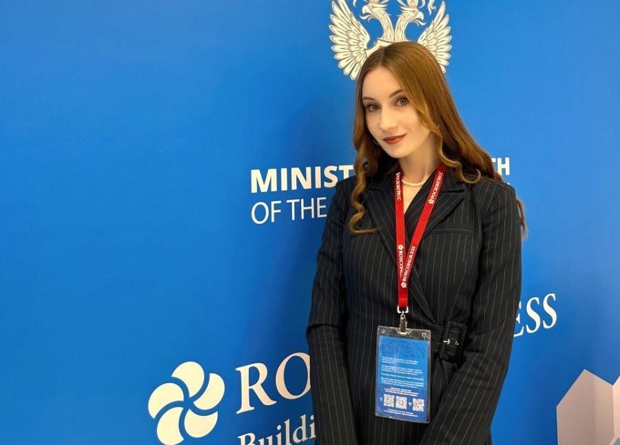 Студентка ВолгГМУ стала участником конгресса «Национальное здравоохранение-2024»