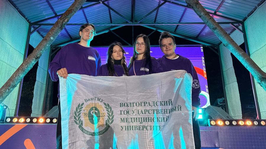 Студенческая команда ВолгГМУ выиграла Всероссийские походные игры