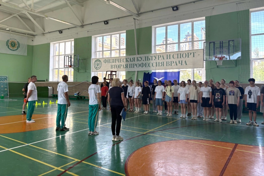 72 школьника стали участниками спортивных праздников в ВолгГМУ