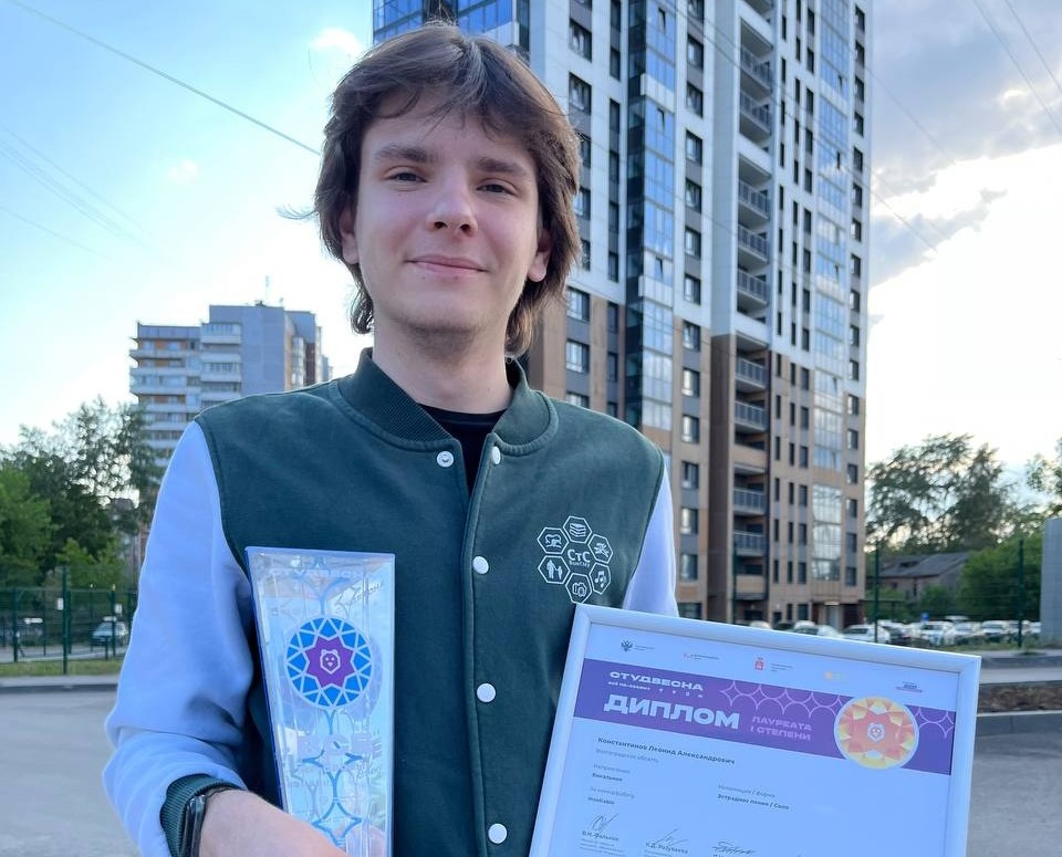 Студент ВолгГМУ стал лауреатом I степени на Российской студенческой весне