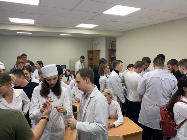 Хирургический клуб ВолгГМУ открыл свои двери перед новыми студентами