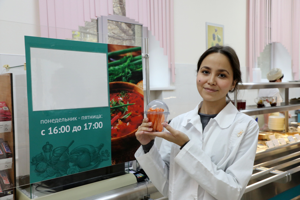 в ВолгГМУ организовано здоровое питание