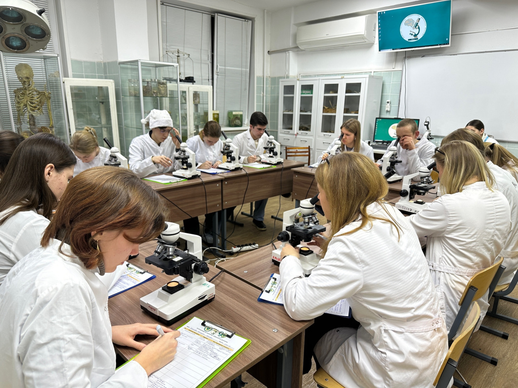 Определены лучшие гистологи среди студентов 2 курса ВолгГМУ