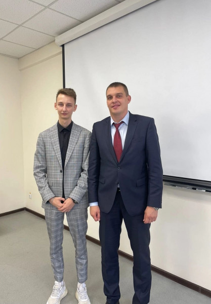На награждении