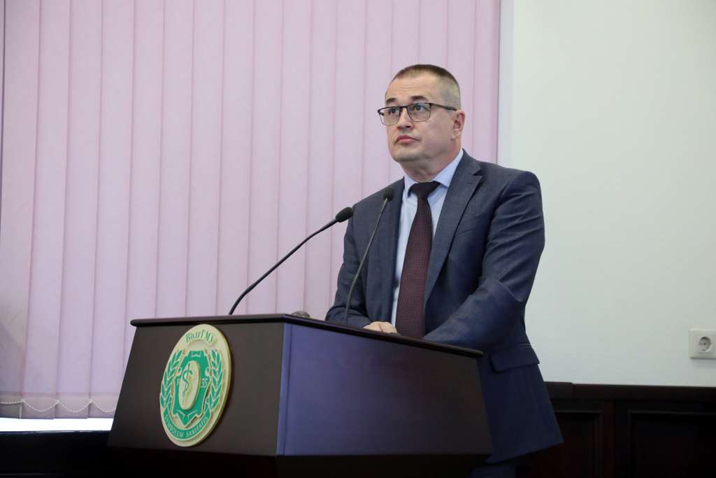 Проректор ВолгГМУ Дмитрий Михальченко