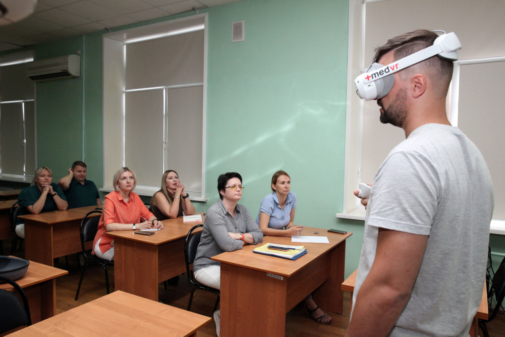 В ВолгГМУ поступили VR-симуляторы