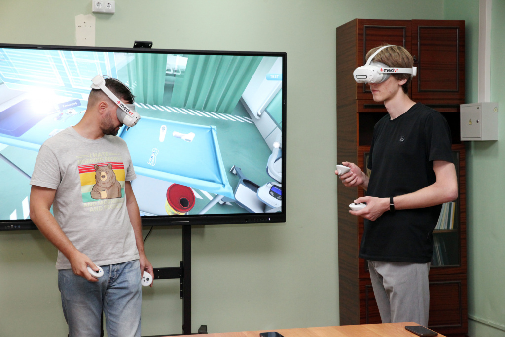 В ВолгГМУ поступили VR-симуляторы