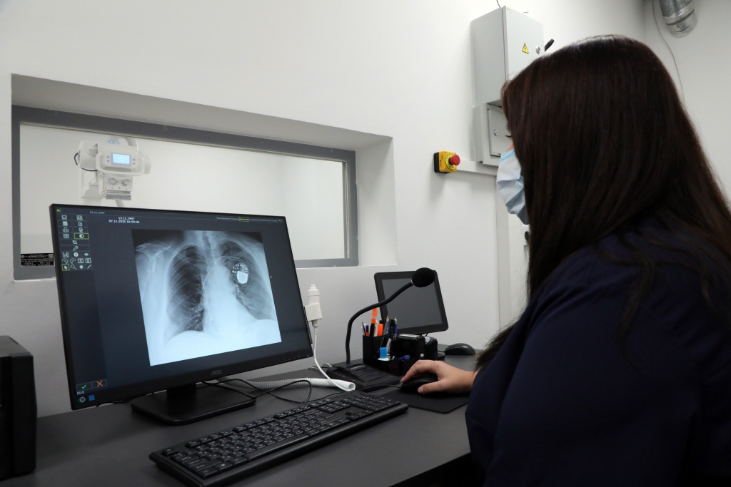 Высокая точность и меньше лучевой нагрузки: в Клинике №1 ВолгГМУ установили новый рентген