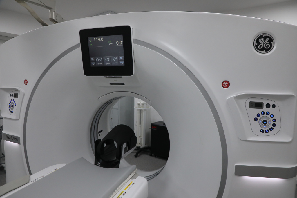 Клиника №1 ВолгГМУ стала одной из трех медицинских организаций страны, куда поступил суперсовременный компьютерный томограф на 256 срезов