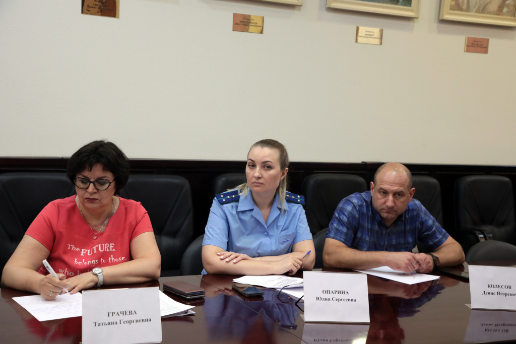  Заседание тематической площадки «Здравоохранение» Народного фронта в ВолгГМУ