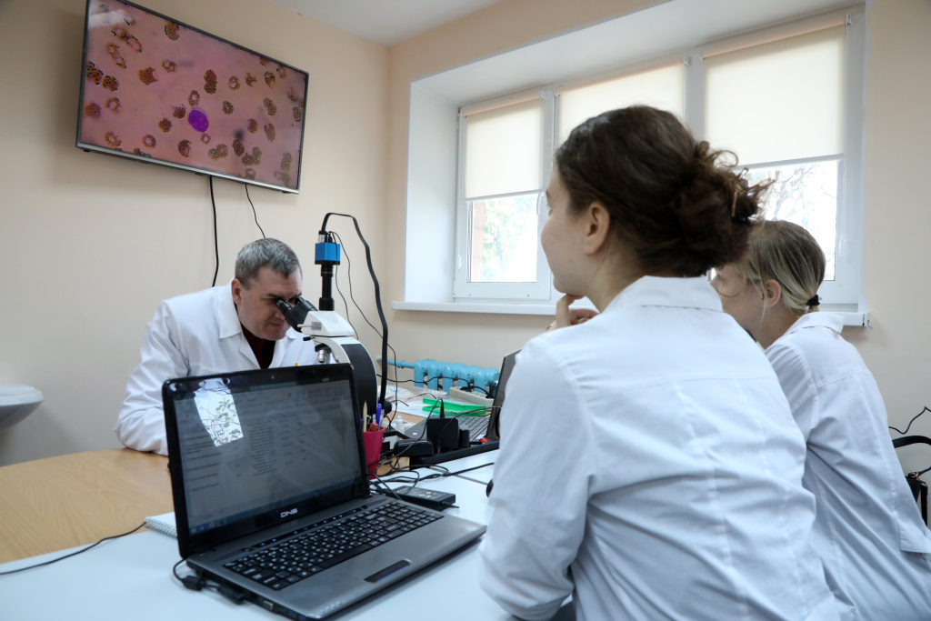 Студенты медико-биологического факультета ВолгГМУ получили новые учебные помещения 