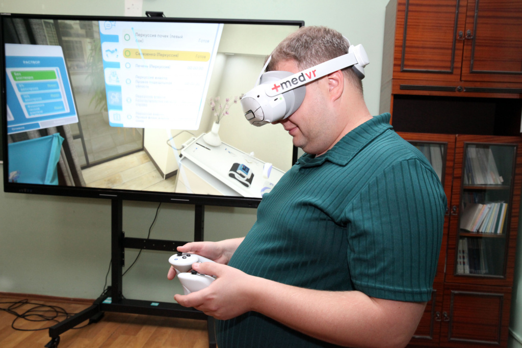 В ВолгГМУ поступили VR-симуляторы