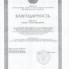 Благодарность - Числов А.А. - Олимпиада 