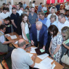 Выдача бюллетеней для тайного голосования