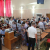 Выдача бюллетеней для тайного голосования