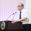 Выборы президента ВолгГМУ. Выступает первый проректор ВолгГМУ профессор В. Б. Мандриков