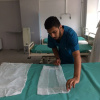 За работой
