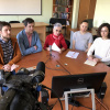 Преподаватели кафедры философии ВолгГМУ: Кирилл Петров, Александр Басов, Наталья Седова, Ольга Костенко, Екатерина Ковалева