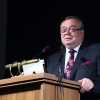 Ректор ВолгГМУ, академик РАМН В.И.Петров на конференции сотрудников ВолгГМУ 5 сентября 2012 года