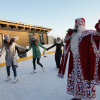 Студенты ВолгГМУ на катке