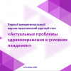 За круглым столом обсудили проблемы здравоохранения в условиях пандемии