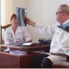 Академик В.И. Петров консультирует пациента с неясным диагнозом в ЦРБ (Елань)