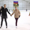 2014-01-07 Рождественские встречи студентов и сотрудников ВолгГМУ на ледовом катке