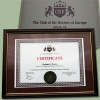 Сертификат члена Клуба ректоров Европы