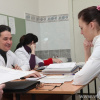 Студенты отвечают на экзамене. Сессия