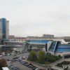 Вид на Краснопресненскую набережную из окна Выставочного центра