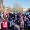 Забег волонтеров ЧМ на 2018 метров