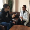Александра Будиг - стажер из Германии по программе обмена студентами