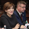Заседание Совета ректоров вузов Волгоградской области в ВолгГТУ 17 января 2019 года. Выступает вице-губернатор ВО З.О.Мержоева