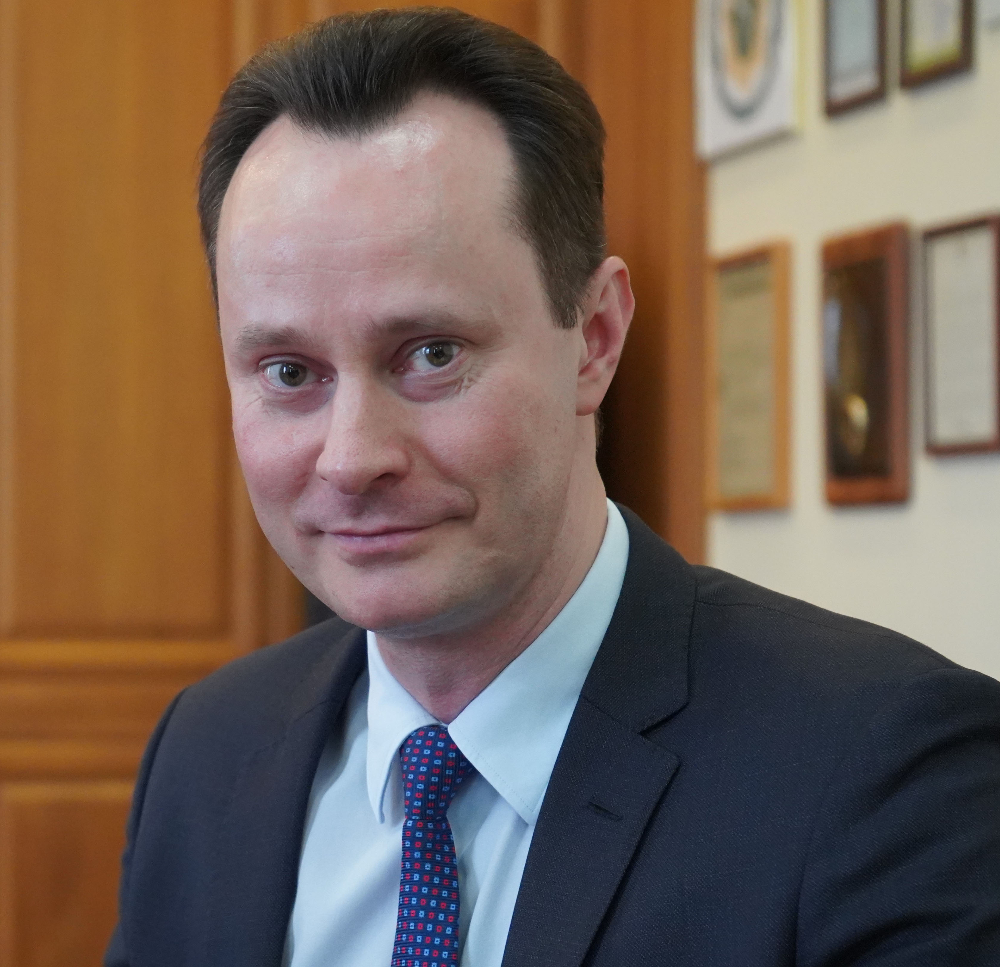 Владимир Вячеславович Шкарин - ректор ВолгГМУ, заведующий кафедрой общественного здоровья и здравоохранения ФУВ ВолгГМУ